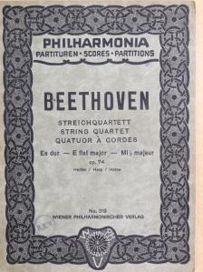 Beethoven - Streichquartett Es dur [antikvár]