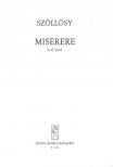 SZŐLLŐSY ANDRÁS - MISERERE (PSALMUS I) A 6 VOCI,VEGYESKAR