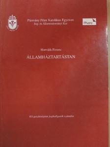 Horváth Ferenc - Államháztartástan [antikvár]