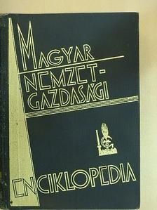 Bacsó Nándor - Magyar nemzetgazdasági enciklopédia I. [antikvár]