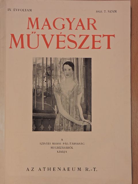 Dömötör István - Magyar Művészet 1933/7. [antikvár]
