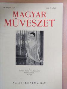 Dömötör István - Magyar Művészet 1933/7. [antikvár]