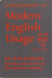 H. W. FOWLER - A Dictionary of Modern English Usage [antikvár]