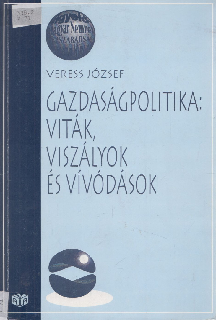 VERESS JÓZSEF - Gazdaságpolitika [antikvár]