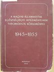 Balogh Gábor - A Magyar Államvasutak Egészségügyi Intézményeinek Tudományos Közleményei 1945-1955 [antikvár]
