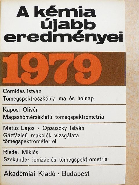 Cornides István - A kémia újabb eredményei 45. [antikvár]