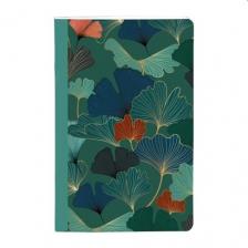 P0130-0518 - Jegyzetfüzet Clairefontaine Gaia kék 9x14 cm, 48 lapos, vonalas, vegyes minta
