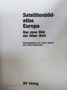 Satellitenbild-atlas Europa [antikvár]