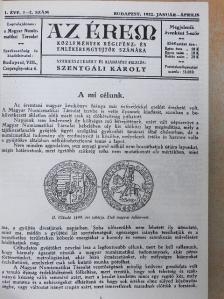 Alföldy András - Az érem 1922-1942 [antikvár]