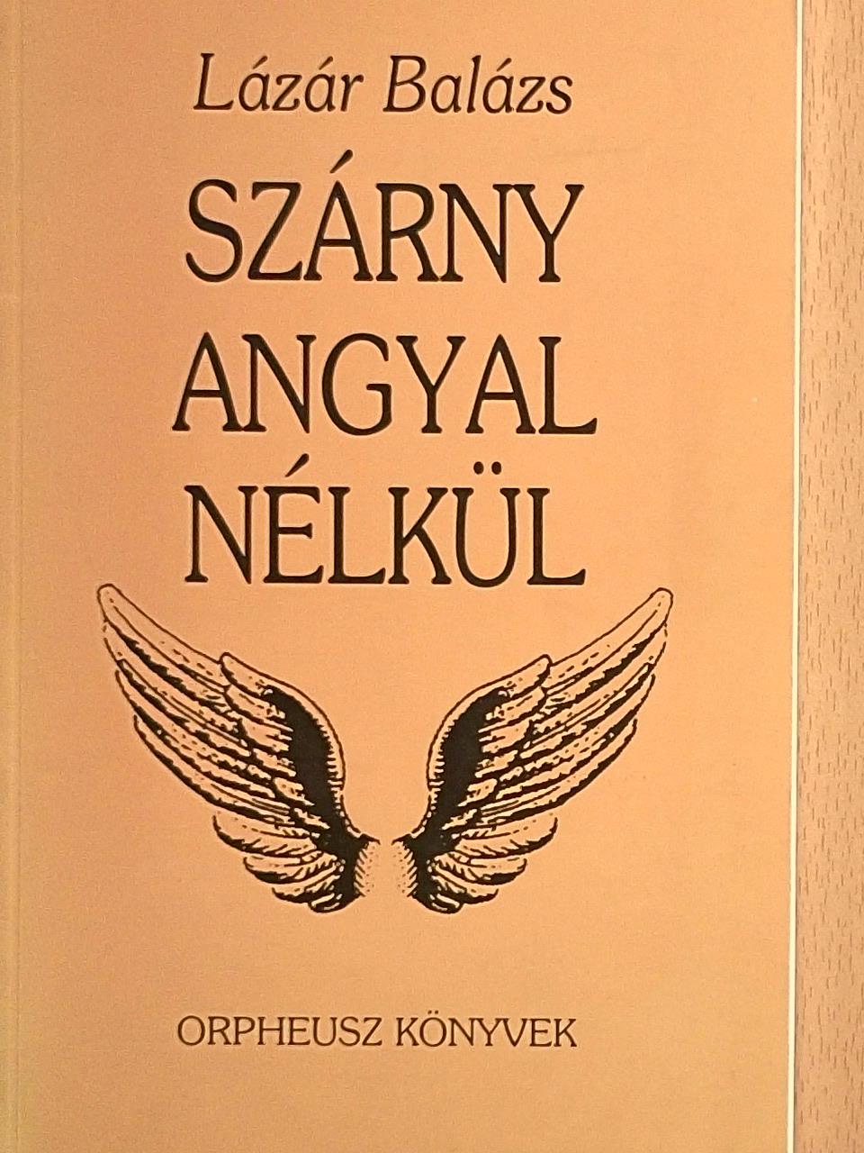 Lázár Balázs - Szárny angyal nélkül [antikvár]