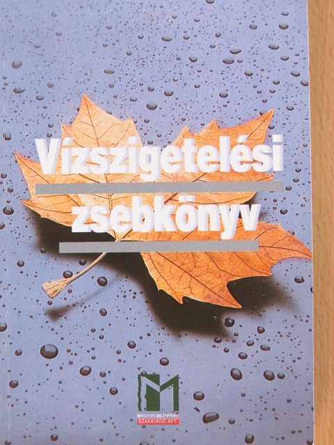 Dr. Orbán József - Vízszigetelési zsebkönyv [antikvár]