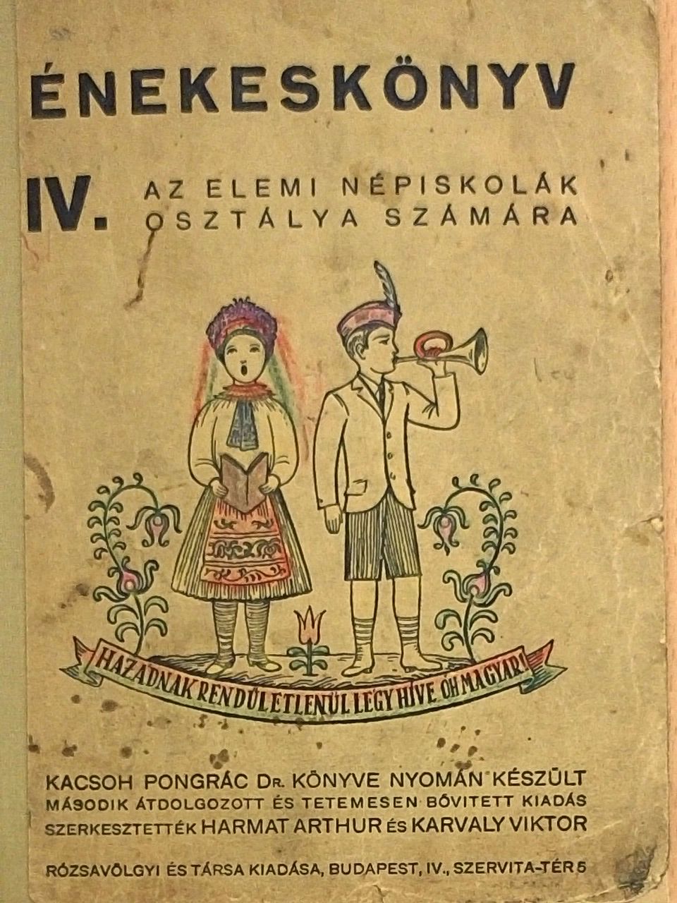 Dr. Kacsoh Pongrác - Énekeskönyv IV. [antikvár]