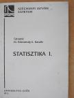 Tátrainé Dr. Körmendy E. Katalin - Statisztika I. [antikvár]