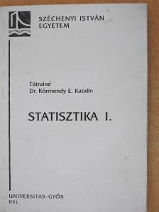 Tátrainé Dr. Körmendy E. Katalin - Statisztika I. [antikvár]