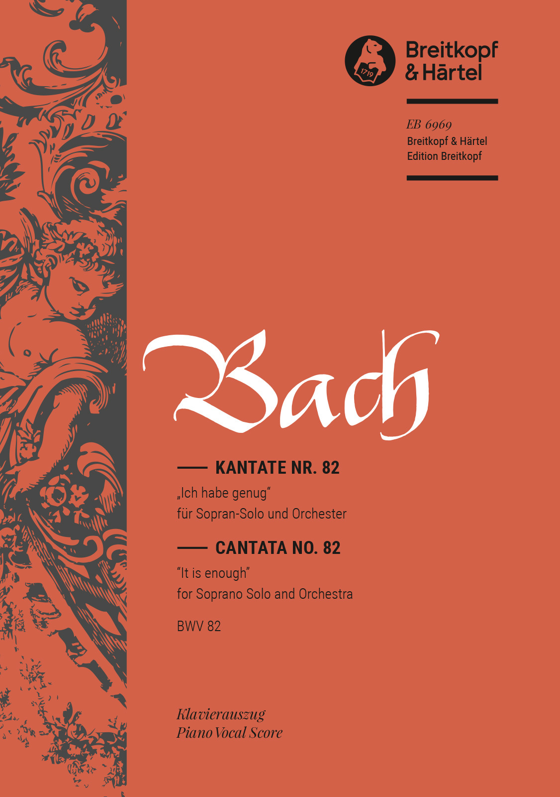 J. S. Bach - KANTATE NR.82 ICH HABE GENUG. FASSUNG FÜR SOPRAN