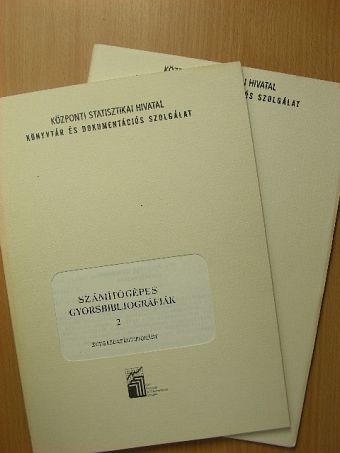 Számítógépes gyorsbibliográfiák 2/2-3. [antikvár]