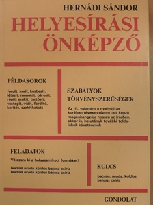 Hernádi Sándor - Helyesírási önképző [antikvár]
