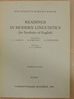 E. P. Hemp - Readings in modern linguistics (for Students of English) [antikvár]