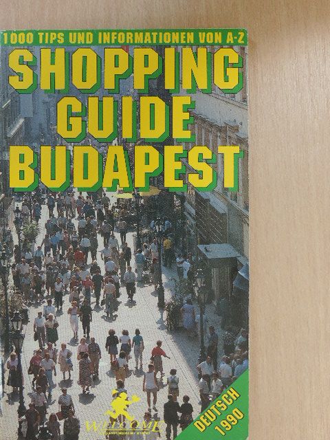 Shopping guide Budapest [antikvár]