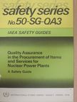 Quality Assurance In The Procurement Of Items And Services For Nuclear Power Plants [antikvár]