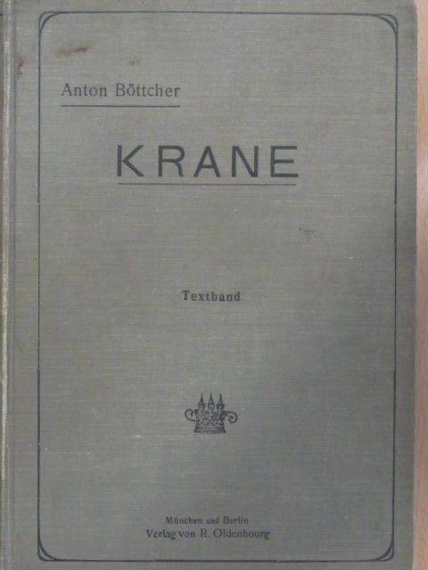 Anton Böttcher - Krane [antikvár]