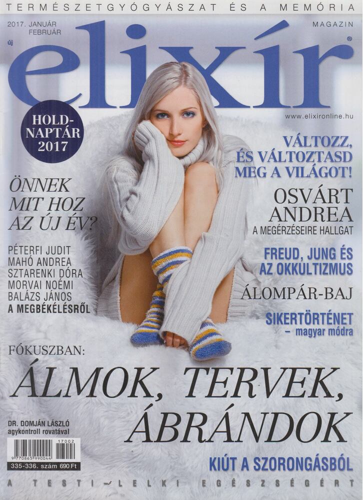 Dr. Nagy Róbert (főszerk.) - Elixír Magazin 2017. január-február [antikvár]