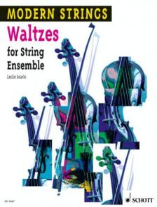 SEARLE, LESLIE - MODERN STRINGS: SWING WALTZES FOR STRING ENSEMBLE (2VL.VVA.VC.KB.)