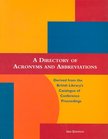 A Directory of Acronyms and Abbreviations [antikvár]