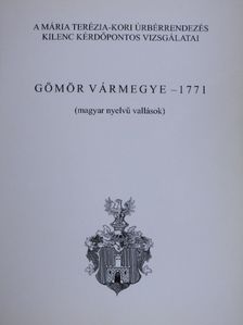 Gömör Vármegye - 1771 [antikvár]