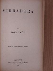 Jókai Mór - Virradóra [antikvár]