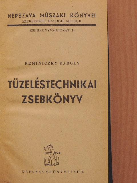 Alberti Gyula - Tüzeléstechnikai zsebkönyv [antikvár]