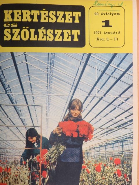 Dr. Domokos János - Kertészet és Szőlészet 1971. (nem teljes évfolyam)/Kertészet és Szőlészet 1972. január-december [antikvár]