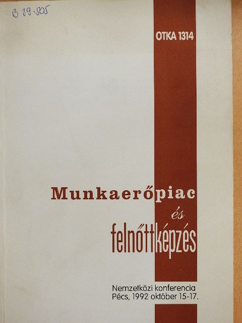 Dr. Koltai Dénes - Munkaerőpiac és felnőttképzés [antikvár]