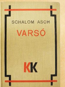 Schalom Asch - Varsó [antikvár]