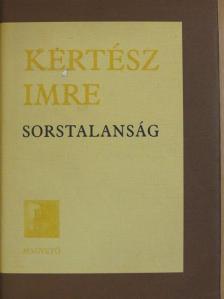 Kertész Imre - Sorstalanság [antikvár]