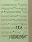 Fehérné Kovács Zsuzsa - Beszédgyógyítás 1992/1. [antikvár]