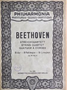 Beethoven - Streichquartett B dur [antikvár]