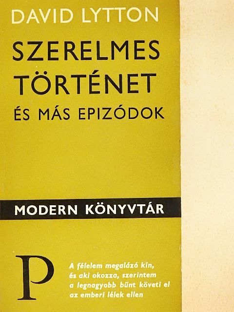 David Lytton - Szerelmes történet [antikvár]