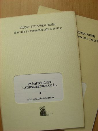 Számítógépes gyorsbibliográfiák 2/2, 4. [antikvár]