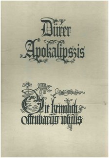 Albrecht Dürer - Apokalipszis [antikvár]