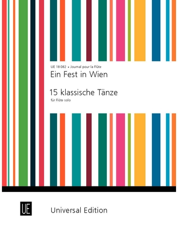 EIN FEST IN WIEN. 15 KLASSISCHE TÄNZE FÜR FLÖTE SOLO (JOSEPH KÜFFNER) ANTIKVÁR