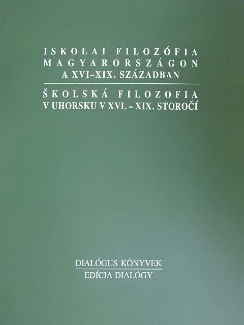 Baracs Gabriella - Iskolai filozófia Magyarországon a XVI-XIX. században [antikvár]