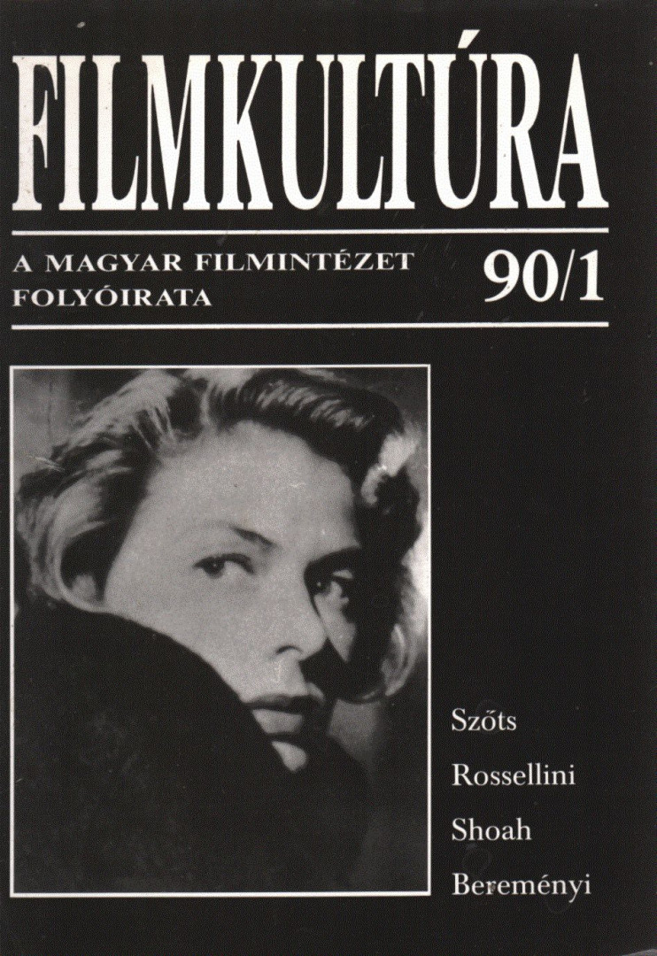 Pintér Judit - Filmkultúra 90/1 [antikvár]