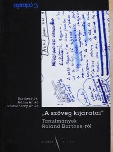 "A szöveg kijáratai" [antikvár]