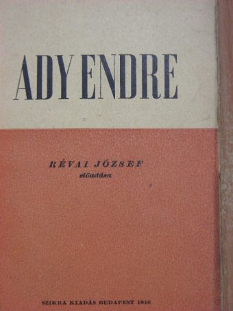 Révai József - Ady Endre [antikvár]