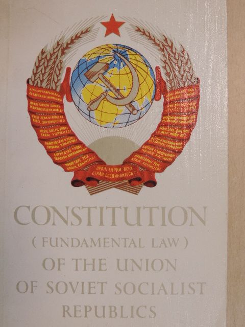 Constitution (Fundamental Law) of the Union of Soviet Socialist Republics [antikvár]