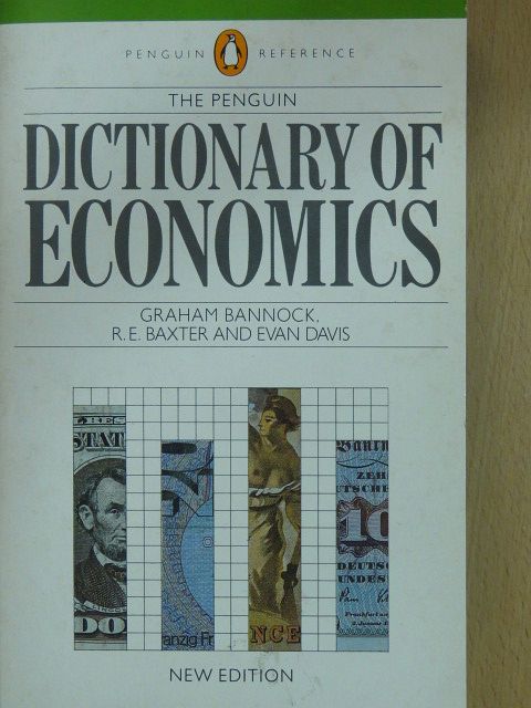 Evan Davis - The Penguin Dictionary of Economics [antikvár]