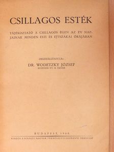 Csillagos esték [antikvár]