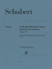 Franz Schubert - SECHSZEHN DEUTSCHE TAENZE UND ZWEI ECOSSAISEN OP.33 FÜR KLAVIER URTEXT