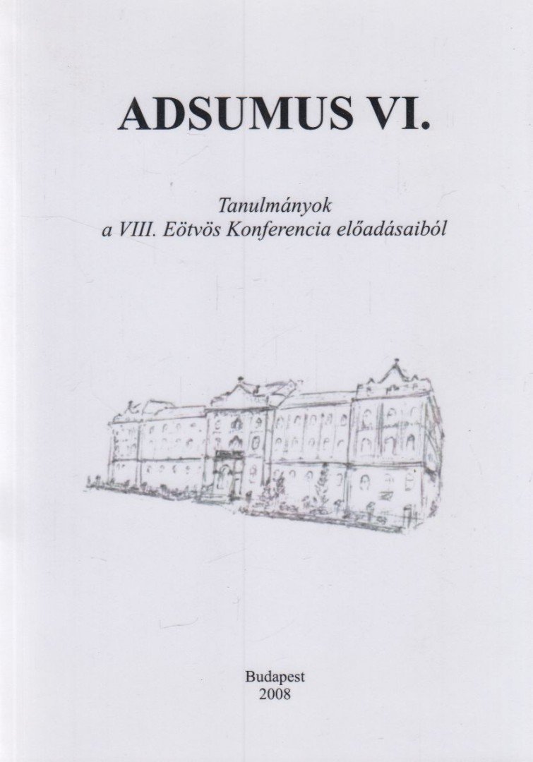 Förköli Gábor (szerk.), Sági Tamás - Adsumus VI. [antikvár]